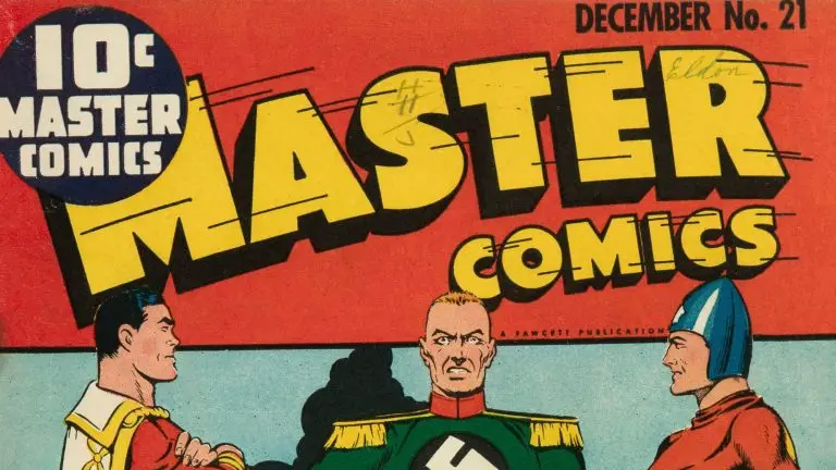 Master Comics #21: A Legendary Battle in the Golden Age Crossover up for Auction