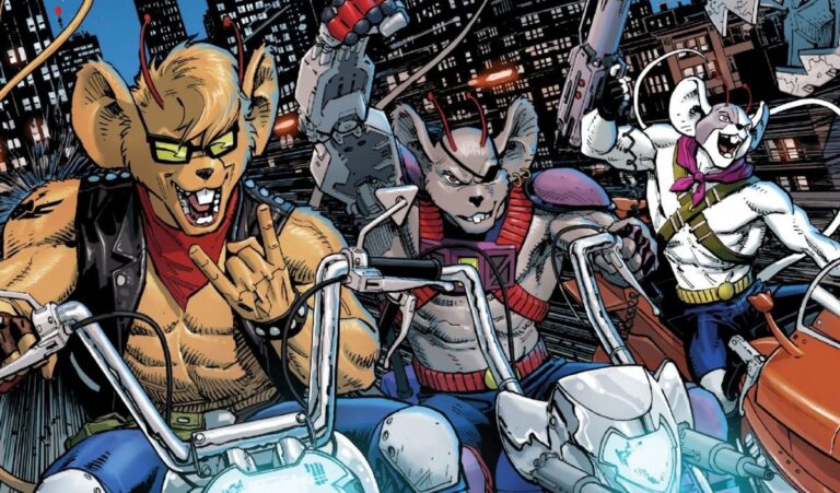 Exciting New Comic Series: Biker Mice from Mars Hit the Road!