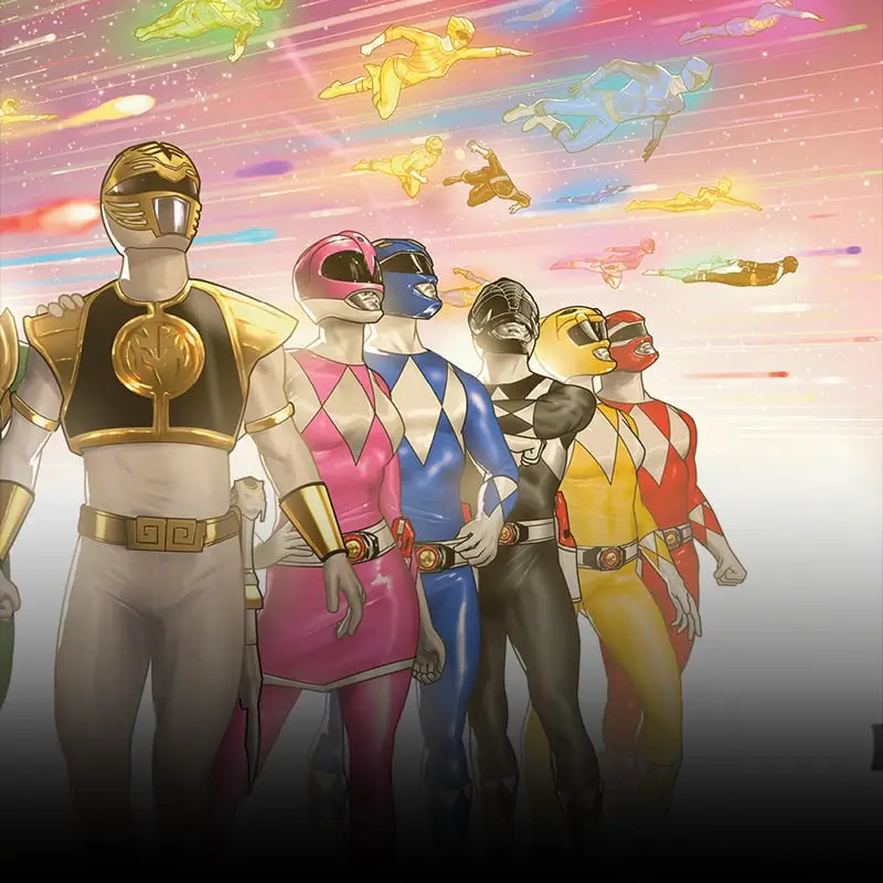 First Look at Mighty Morphin Power Rangers #122