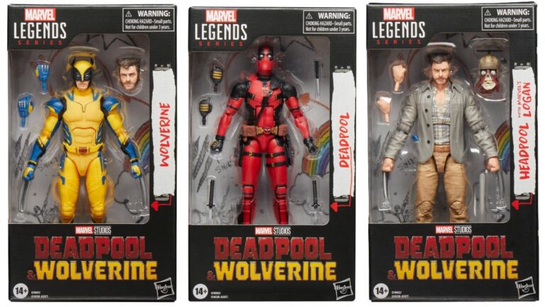 Marvel Legends Deadpool & Wolverine Figures…