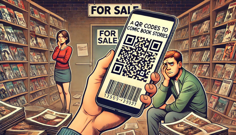 Comics and QR Codes: A Risky Bet