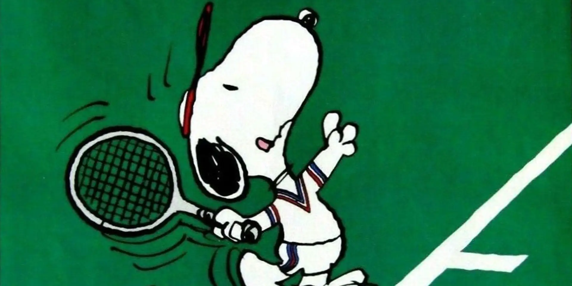 Who were the strange tennis opponents of Snoopy?