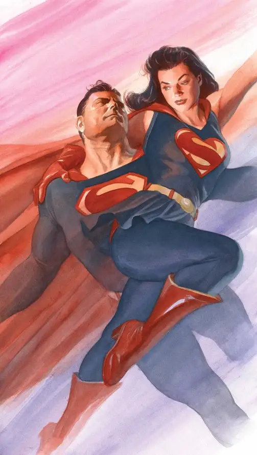 Alex Ross reveals exclusive DC fine art pieces