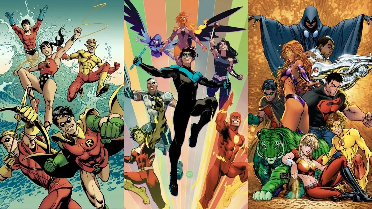 Top 10 TEEN TITANS Comic Book Series