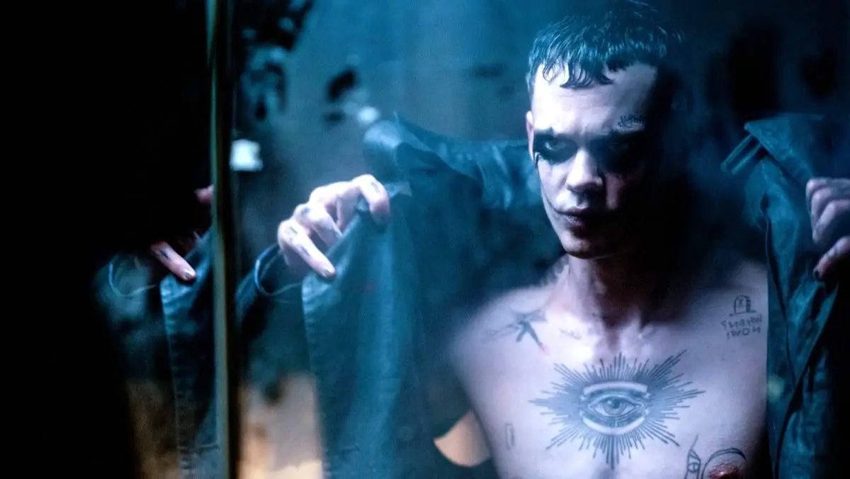 Gory and Campy Clip Shared from The Crow Reboot…