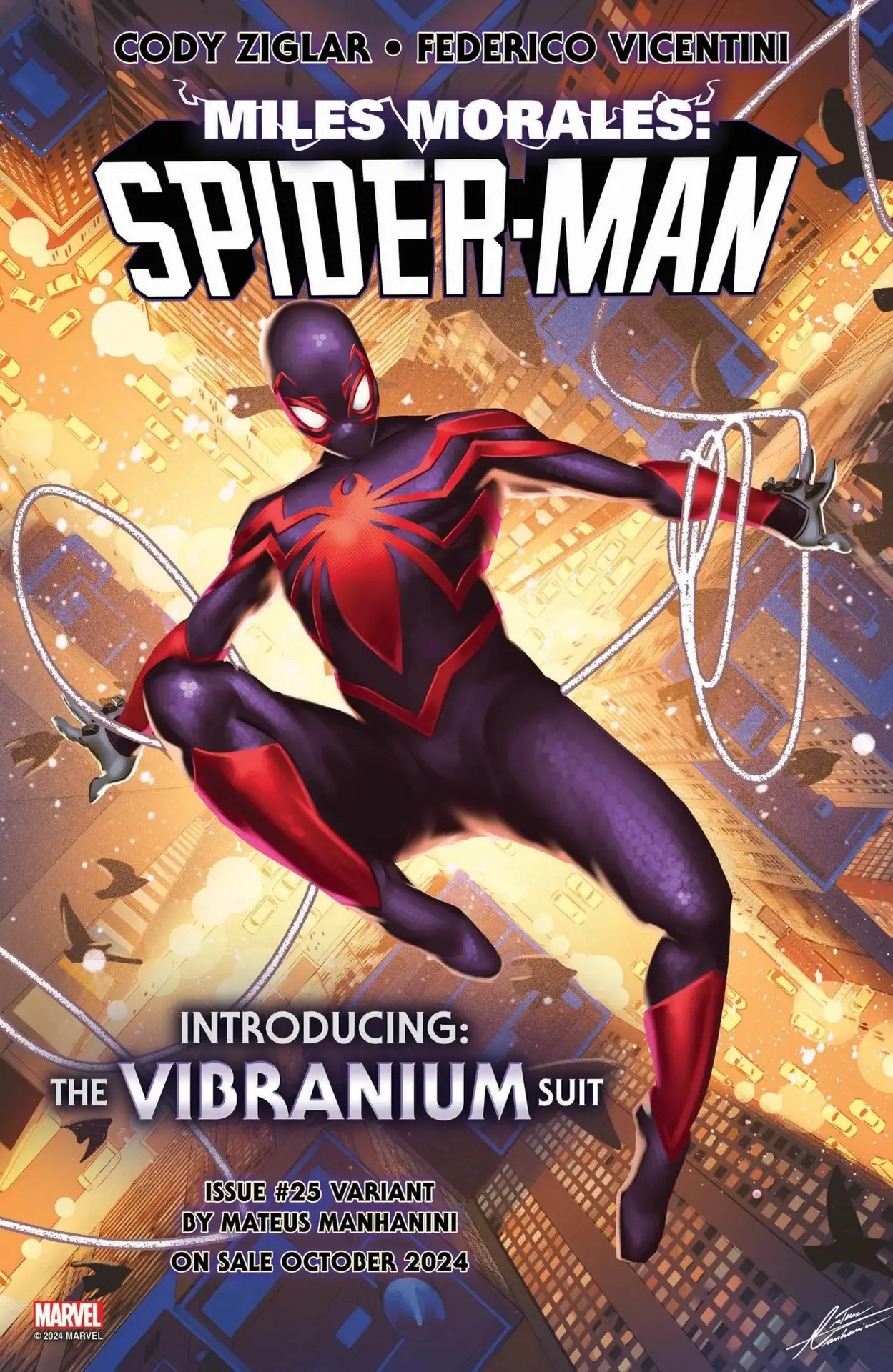 Miles Morales Gets a Vibranium Spider-Suit