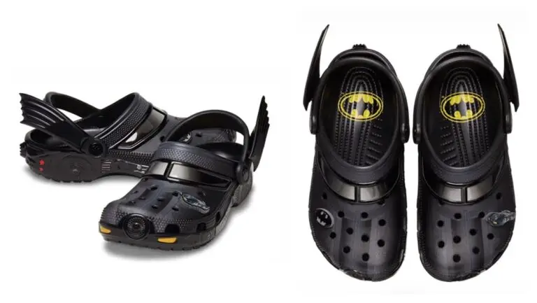 Wear Batmobile Crocs to Save Gotham City