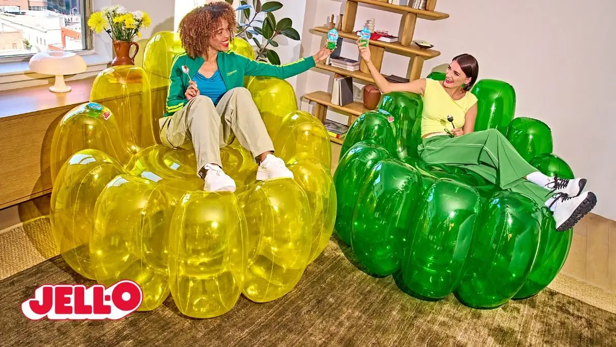 New JELL-O Furniture Line Showcases…