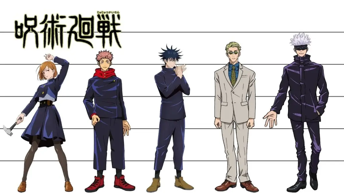 Jujutsu Kaisen Characters’ Height?