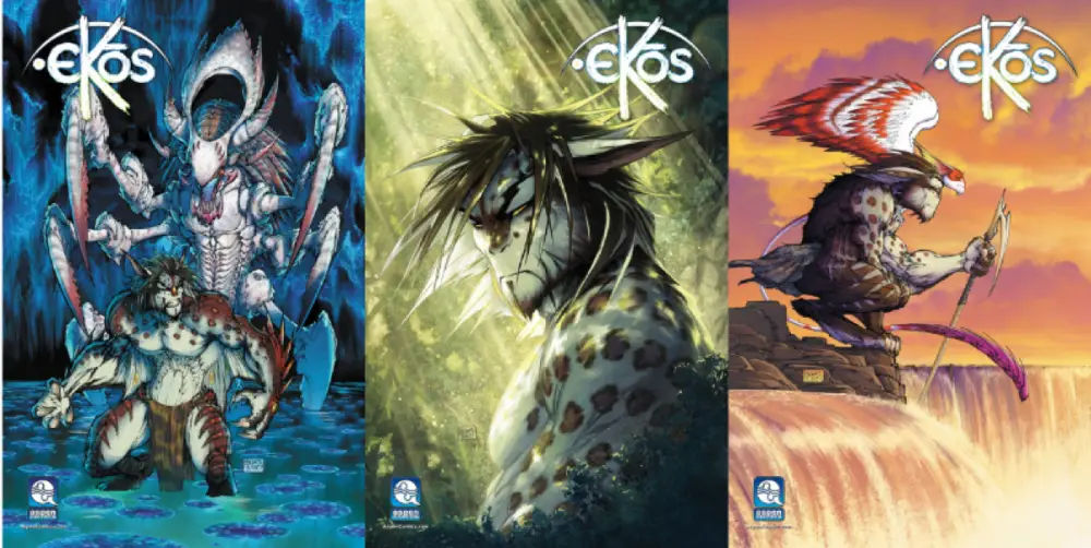 Ekos: Three Covers for a New Universe