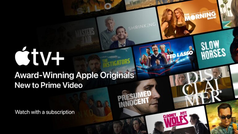 Prime Video Adds Apple TV+ as Add-On