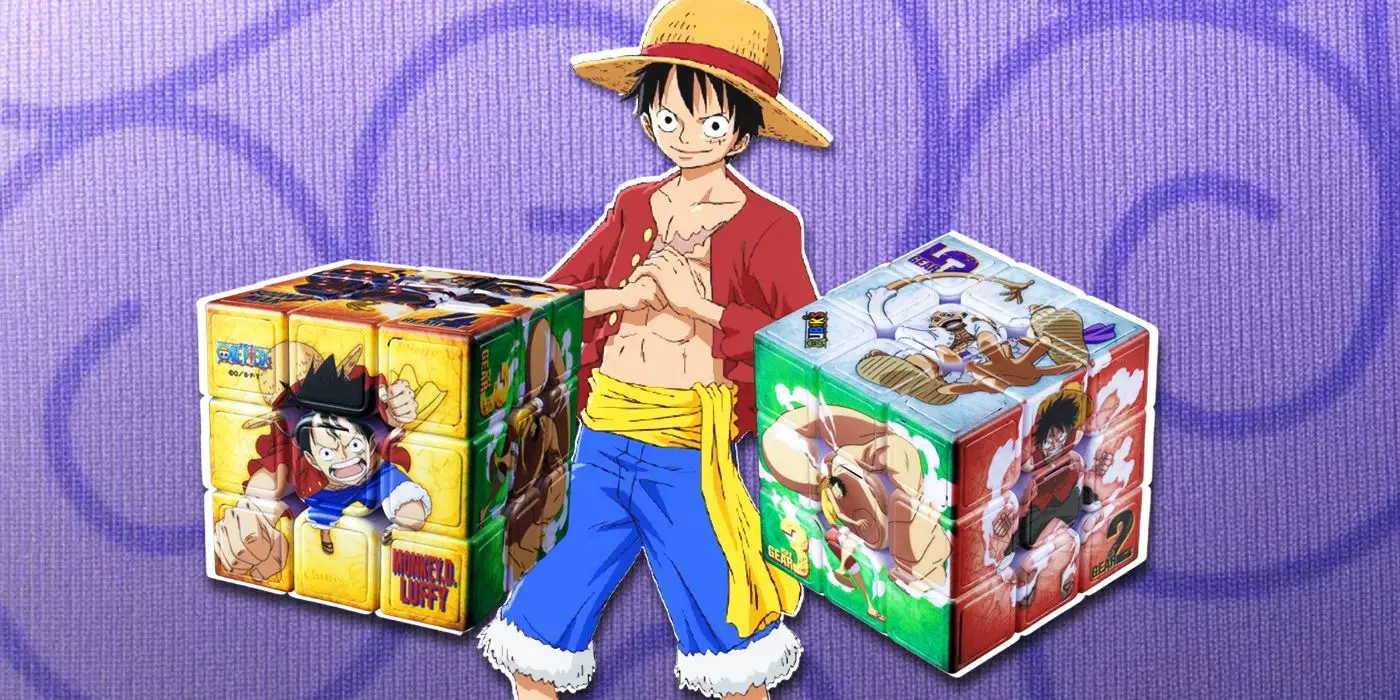 One Piece Anime Meets Rubik’s Cube