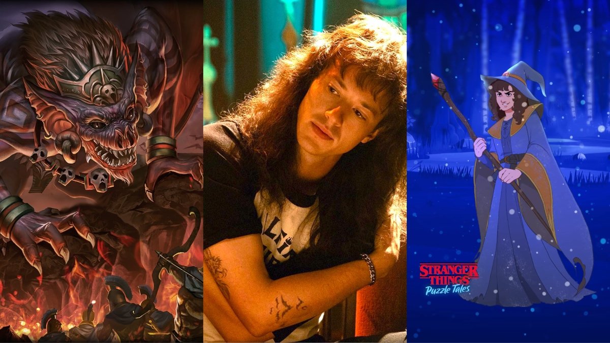 Eddie Munson and his bat tattoos, Eddie as a sorcerer, and Camazotz signal Eddie could be alive in Stranger Things 5