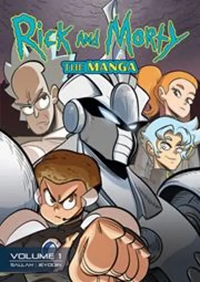 Picture1012 RICK AND MORTY THE MANGA TP VOL 1 GET IN THE ROBOT MORTY (MR)