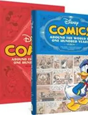 DISNEY COMICS HC AROUND THE WORLD IN ONE HUNDRED YEARS DELUXE EDITION