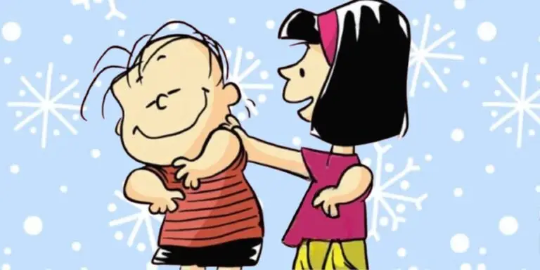 Linus Outdone in Christmas by His Femme…