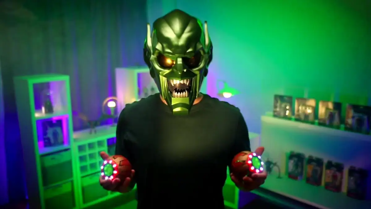 Marvel Legends Green Goblin Roleplay Helmet