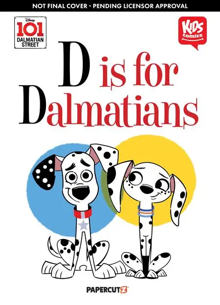 DISNEY 101 DALMATIAN TP STREET D IS FOR DALMATIAN