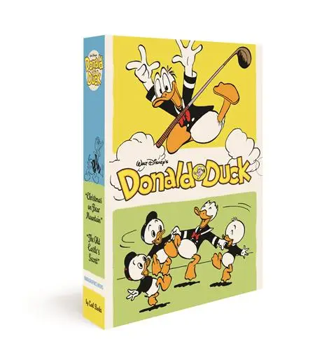 WALT DISNEYS DONALD DUCK GIFT BOX SET CHRISTMAS ON BEAR MOUNTAIN & THE OLD CASTLE’S SECRET VOLS 05 & 06 HC