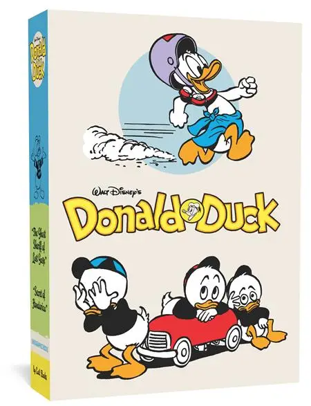 WALT DISNEYS DONALD DUCK GIFT BOX SET THE GHOST SHERIFF OF LAST GASP & THE SECRET OF HONDORICA VOL 15 & VOL 17 HC