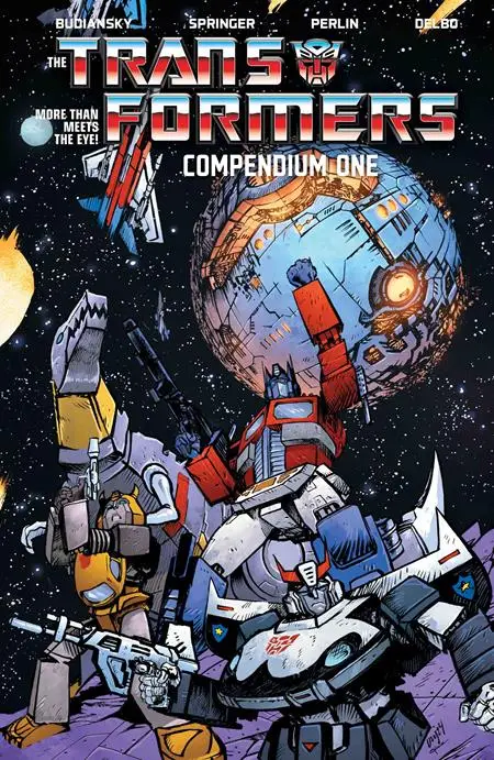 0325IM421.jpg TRANSFORMERS COMPENDIUM TP VOL 01 DANIEL WARREN JOHNSON & MIKE SPICER CVR