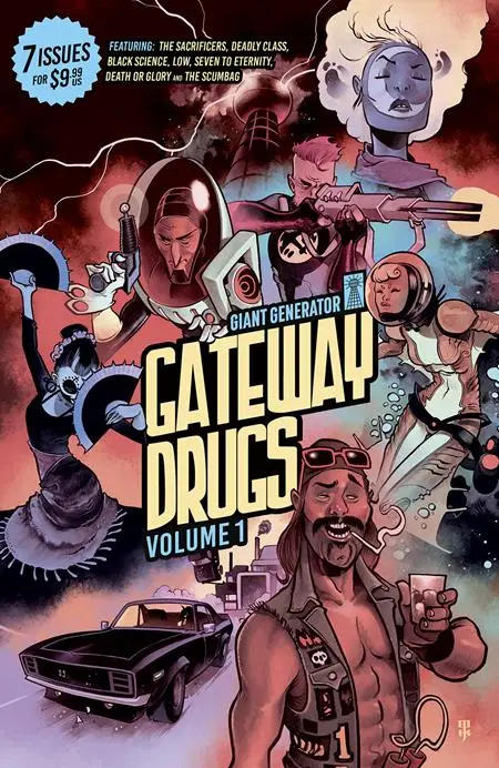 0724IM304.webp GIANT GENERATOR FIRST ISSUE SAMPLER TP VOL 01 GATEWAY DRUGS (MR)