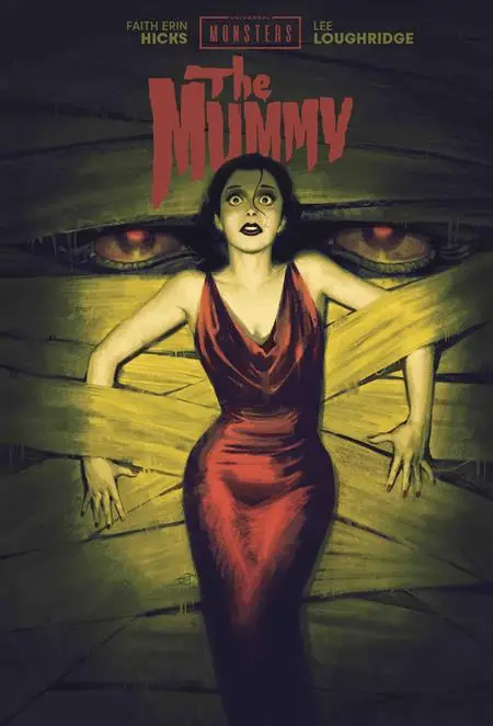 0725IM461.jpg UNIVERSAL MONSTERS THE MUMMY HC DIRECT MARKET EXCLUSIVE DAVID TALASKI CVR