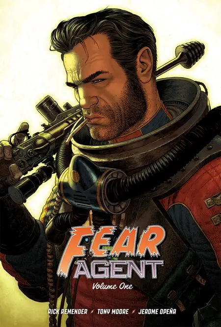 1023IM275.jpg FEAR AGENT 20TH ANNIVERSARY DLX EDITION HC VOL 01 CVR A MOORE