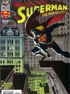 Superman: The Man of Steel #39A
