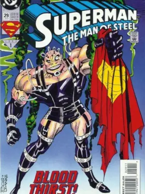 Superman: The Man of Steel #29A