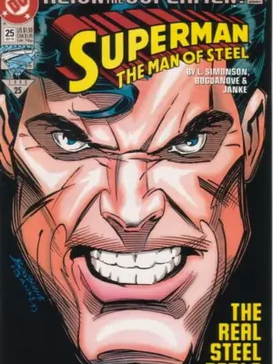 Superman: The Man of Steel #25A